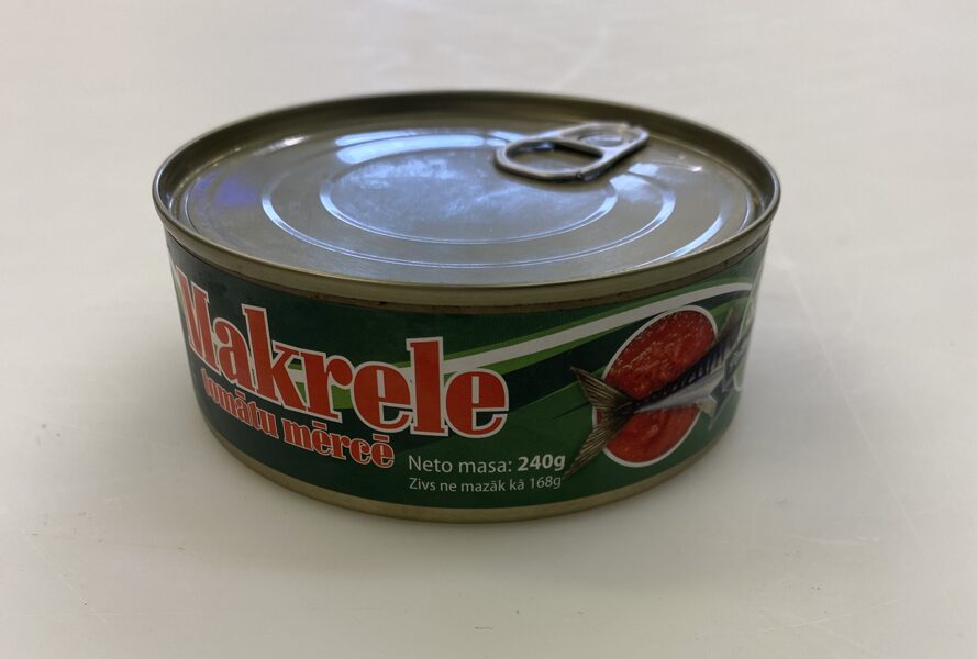 Makrele tomātu mērcē 240g