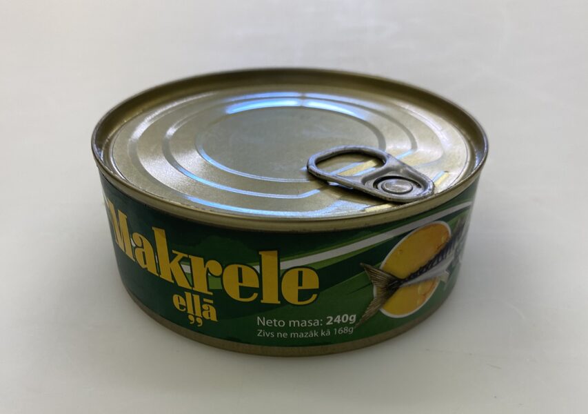 Makrele eļlā 240g