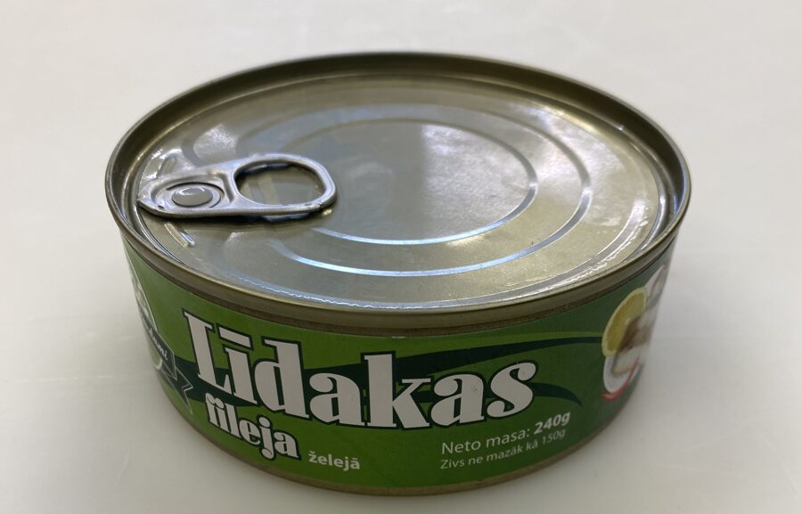 Līdakas fileja želejā 240g